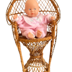 Chaise rotin poupée Emmanuelle