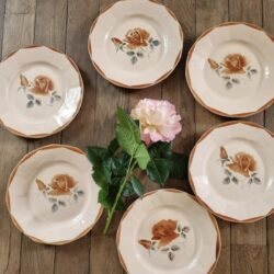 Assiette vintage Sarreguemines Digoin – Image 2