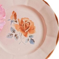 Assiette vintage Sarreguemines Digoin