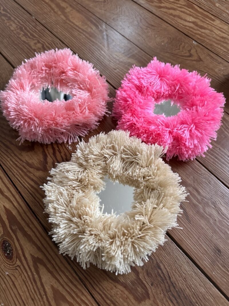 Mini miroir pompoms – Image 5