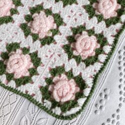 Mini plaid crochet vintage – Image 3