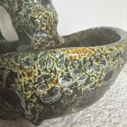 Bougeoir ceramique émail Fat lava MIEL Atelier du cyclope – Image 3