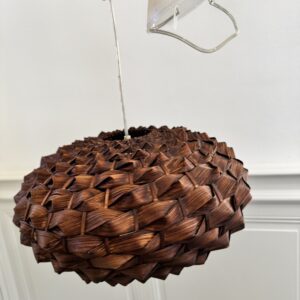 Suspension vintage fibre naturelle