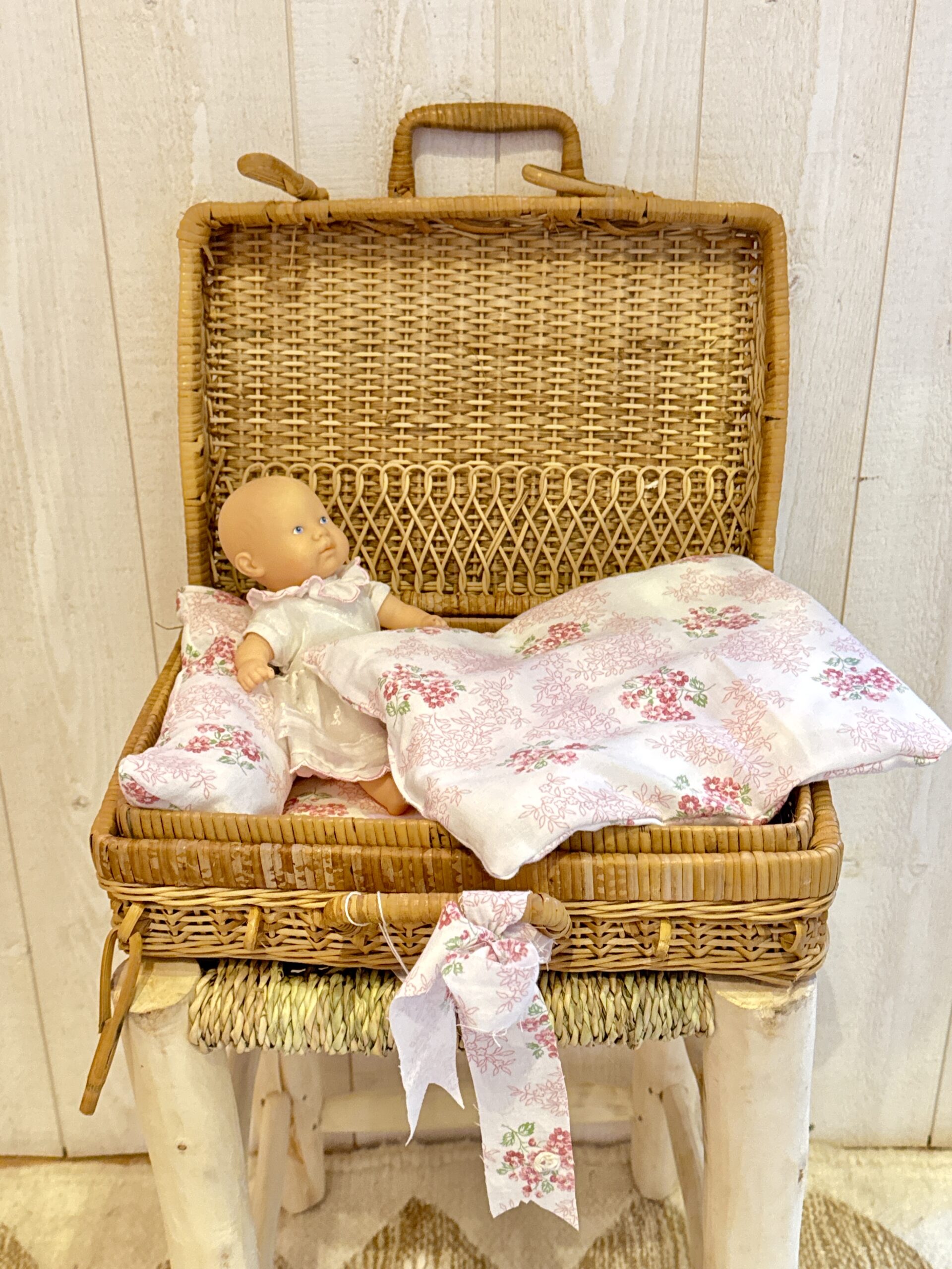 Coffret poupée noel vintage