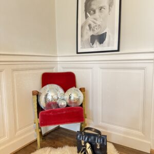 Fauteuil cinéma année art déco