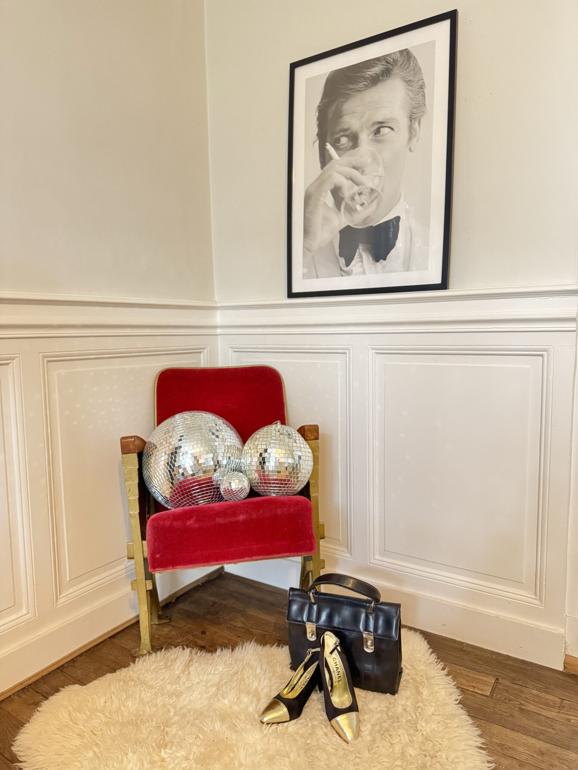 Fauteuil cinéma année art déco