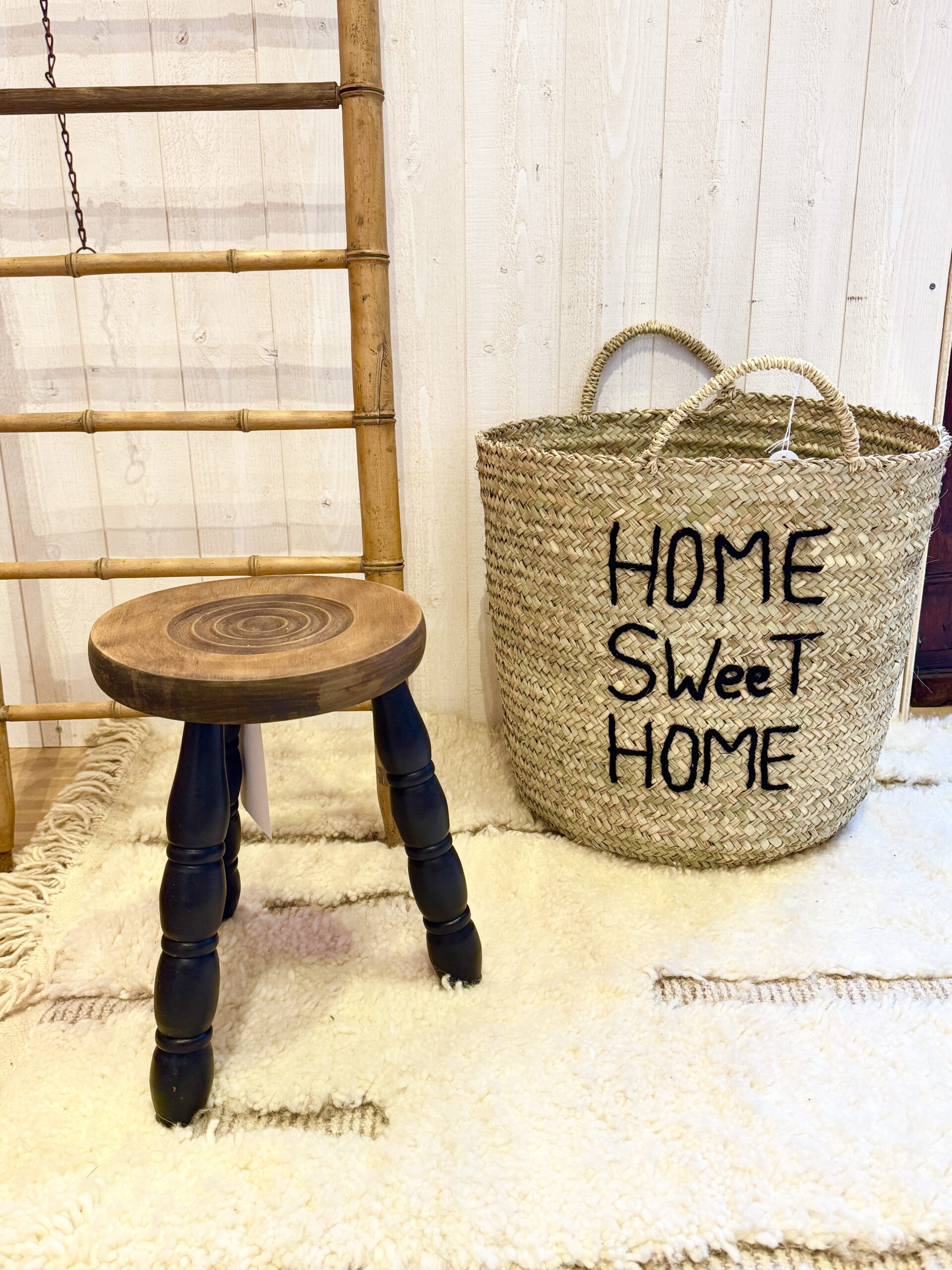 Panier rangement Home sweet Home